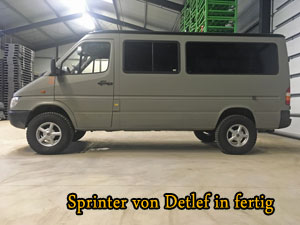 Mercedes Sprinter 313 4x4 von Detlef