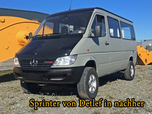 Mercedes Sprinter 313 4x4 von Detlef