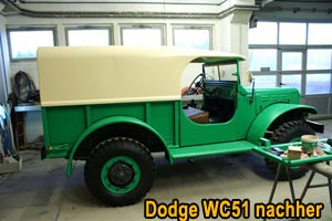 Dodge WC51 nachher