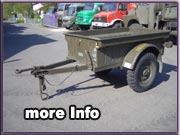 Army-Trailer Jeep-Anhänger